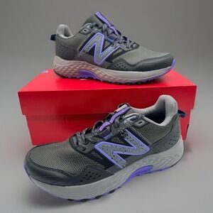 New Balance® 410 V8 Trail Running Women's Running Shoes Grey/Purple Size 7